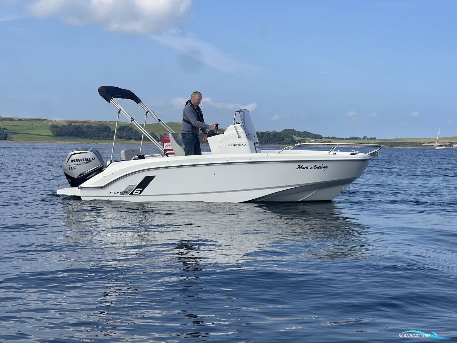 Beneteau Flyer 6 Space Deck Motorbåt 2024, med Mariner motor, England