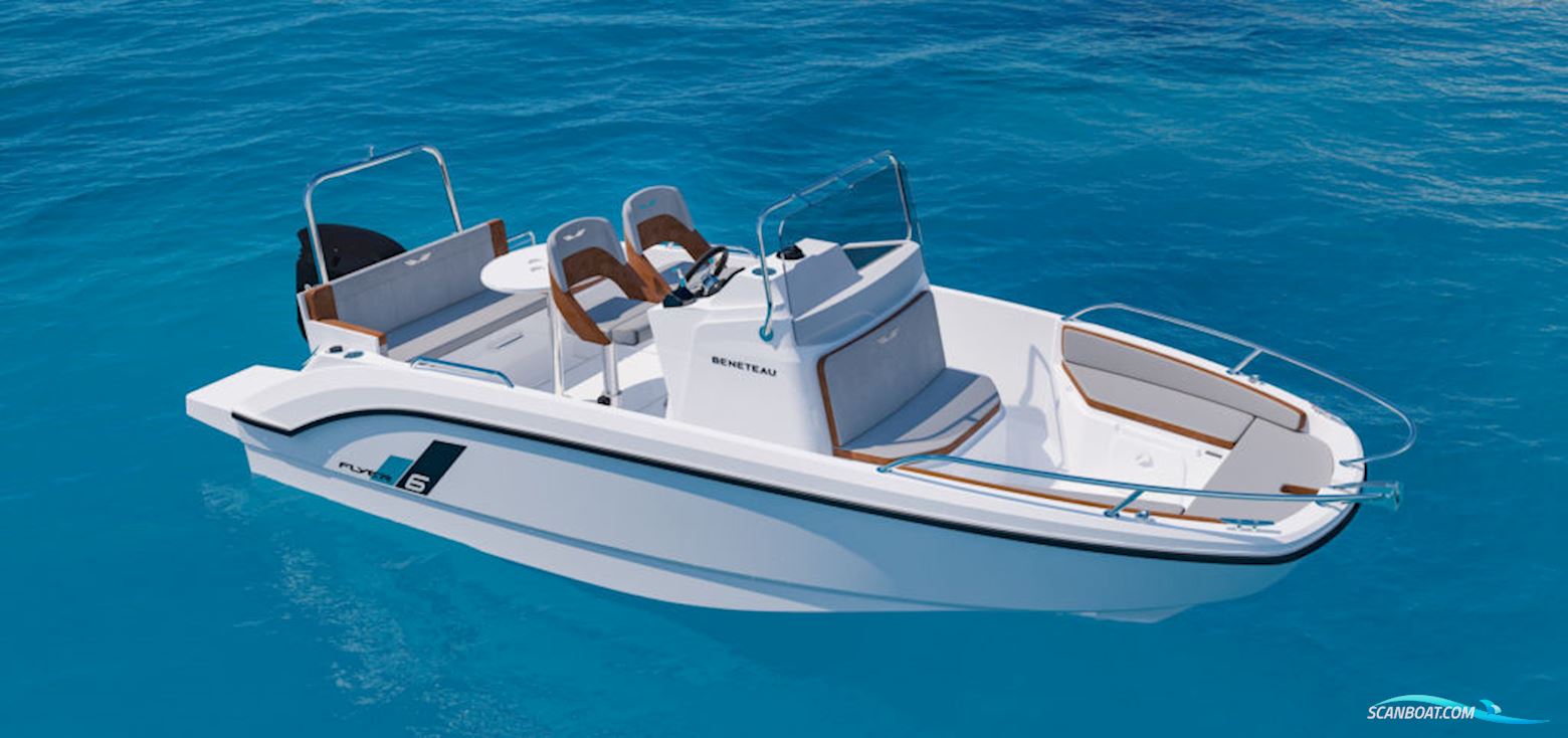 Beneteau Flyer 6 Spacedeck Motorbåt 2025, med Mercury motor, Danmark