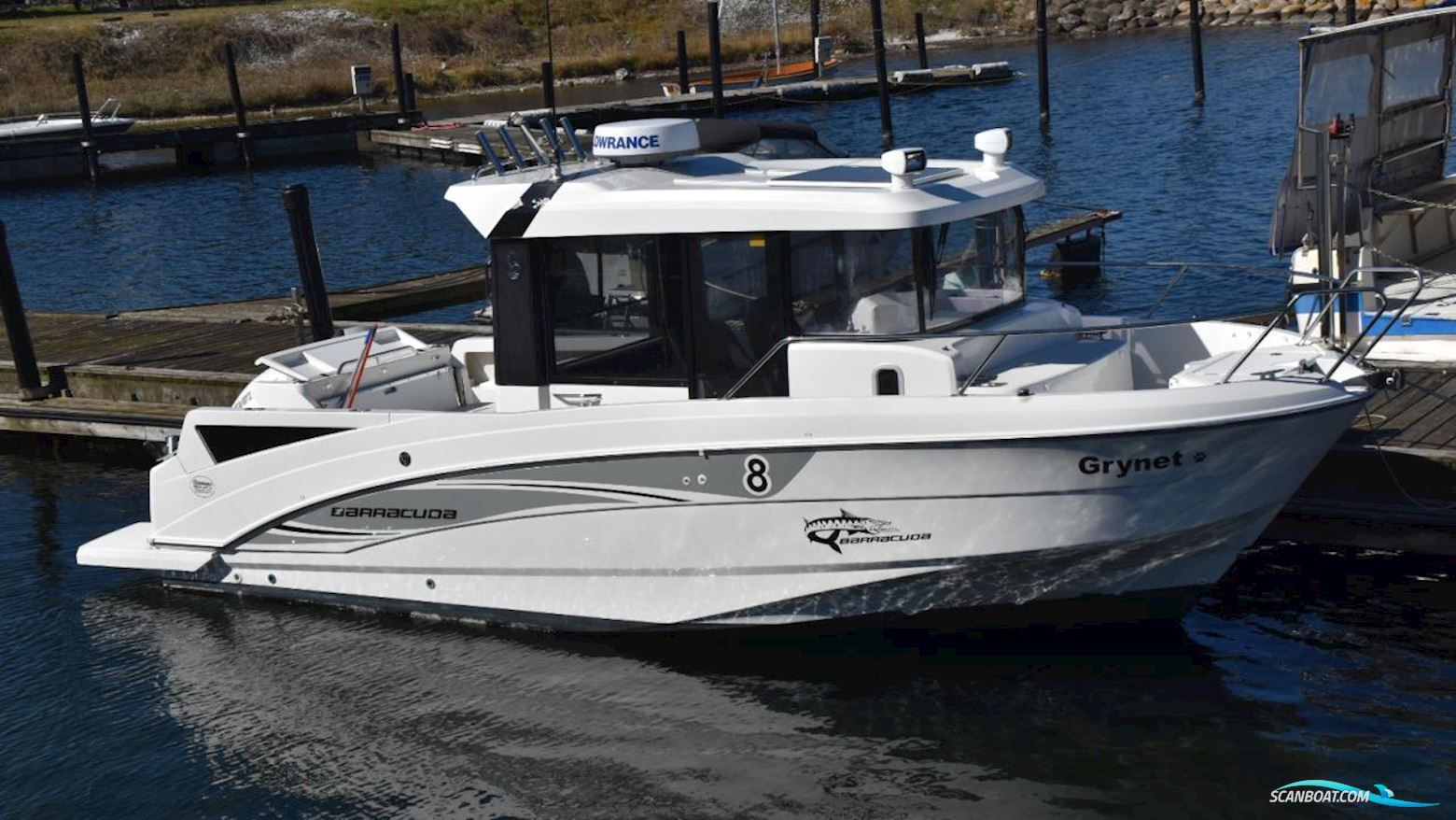 Beneteau Utombordare Barracuda 8 Motorbåt 2019, med Evinrude motor, Sverige