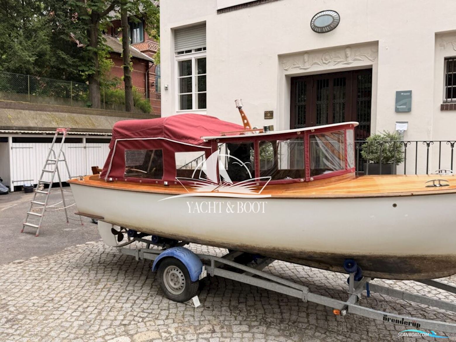 Bertel Mockenthum 6.2 Motorbåt 1920, med Nanni motor, Tyskland