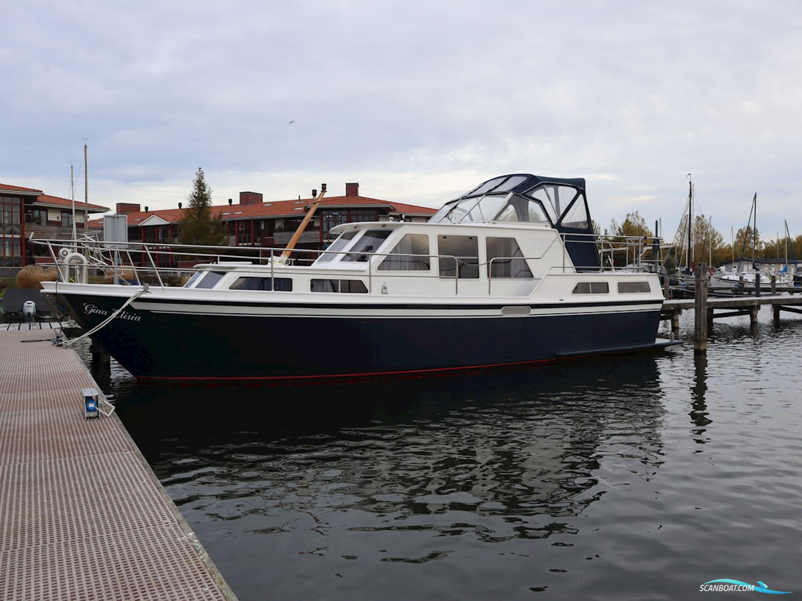 Blauwe Kruisvaarder 12.5 Motorbåt 1998, Holland