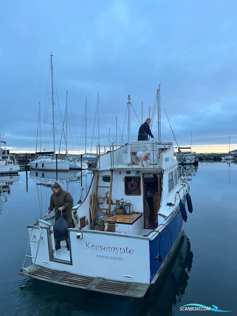 Blue Ocean Trawler Motorbåt 1979, med Ford Lehmann motor, Danmark