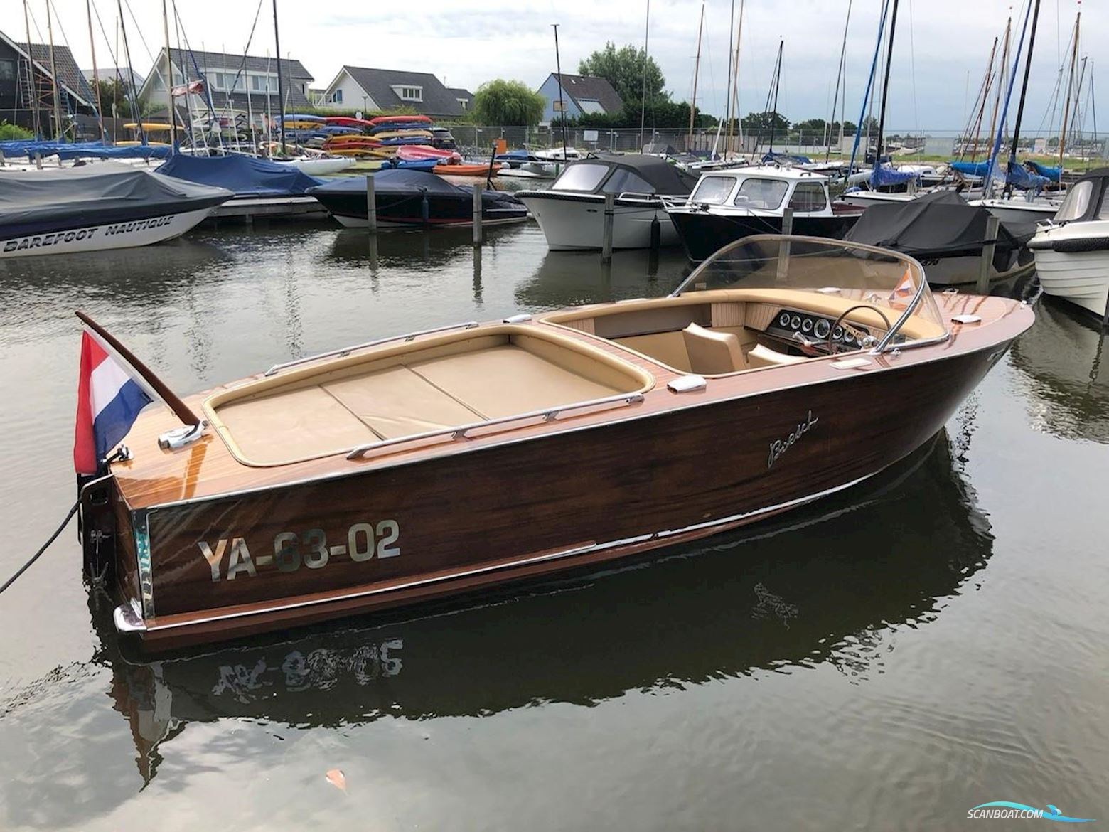 Boesch 580 Motorbåt 1971, med Boesch Marine motor, Holland