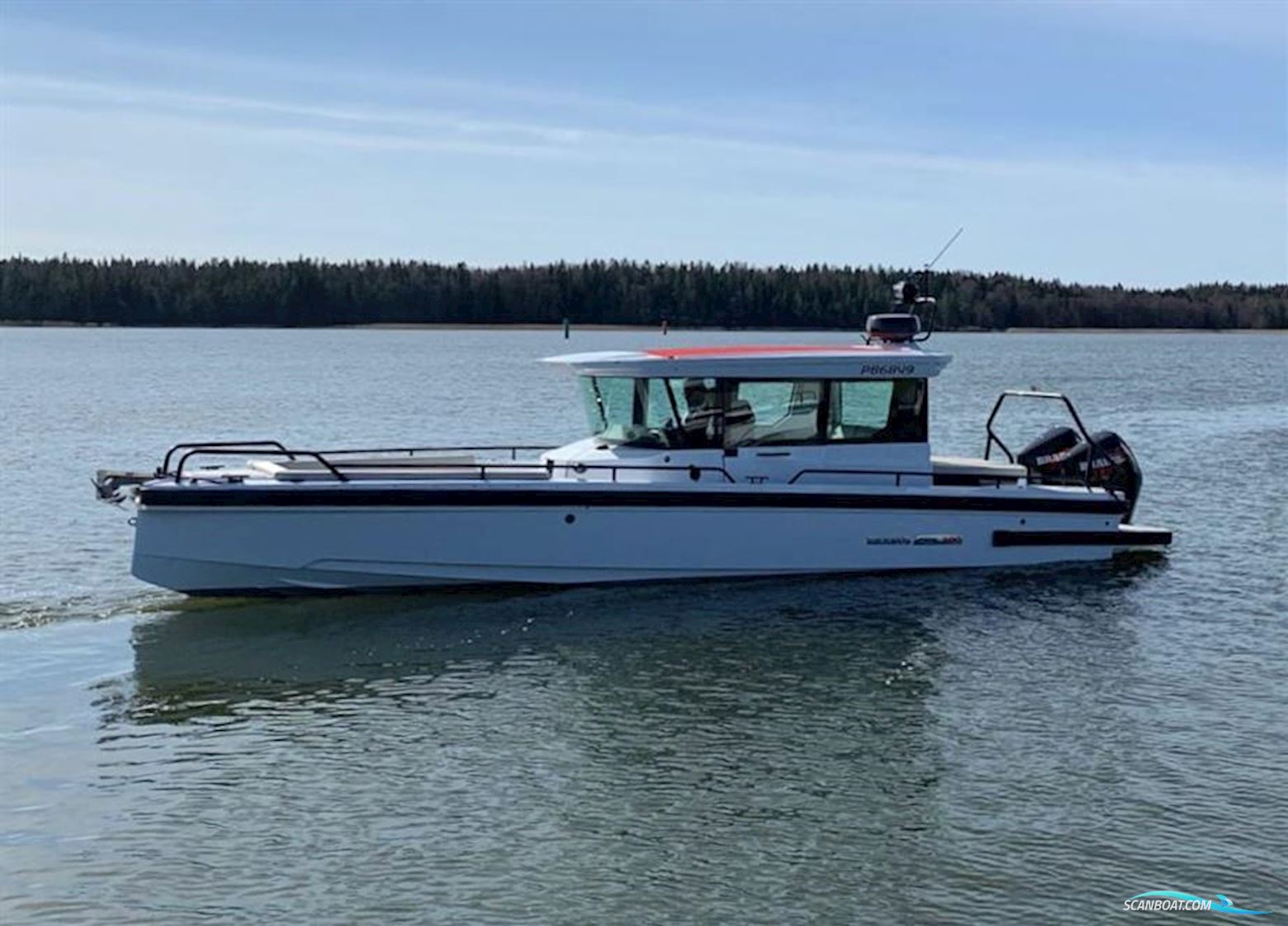 Brabus Marine / Axopar Boats Motorbåt 2021, med 2 x Mercury Pro XS 250 V8 motor, Finland