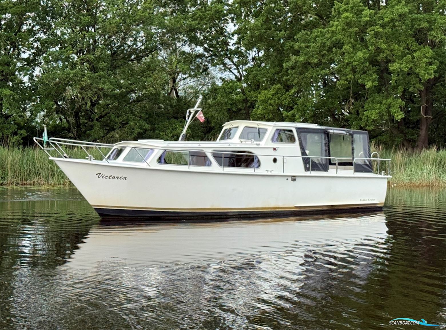 Brekkenkruiser 1050 Motorbåt 1980, med Peugeot motor, Holland