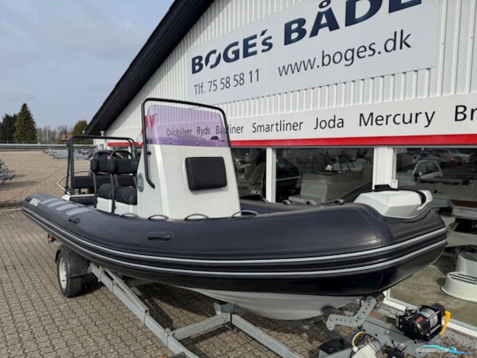 Brig 610 Navigator RIB med F150 Mercury-EFI ProXS