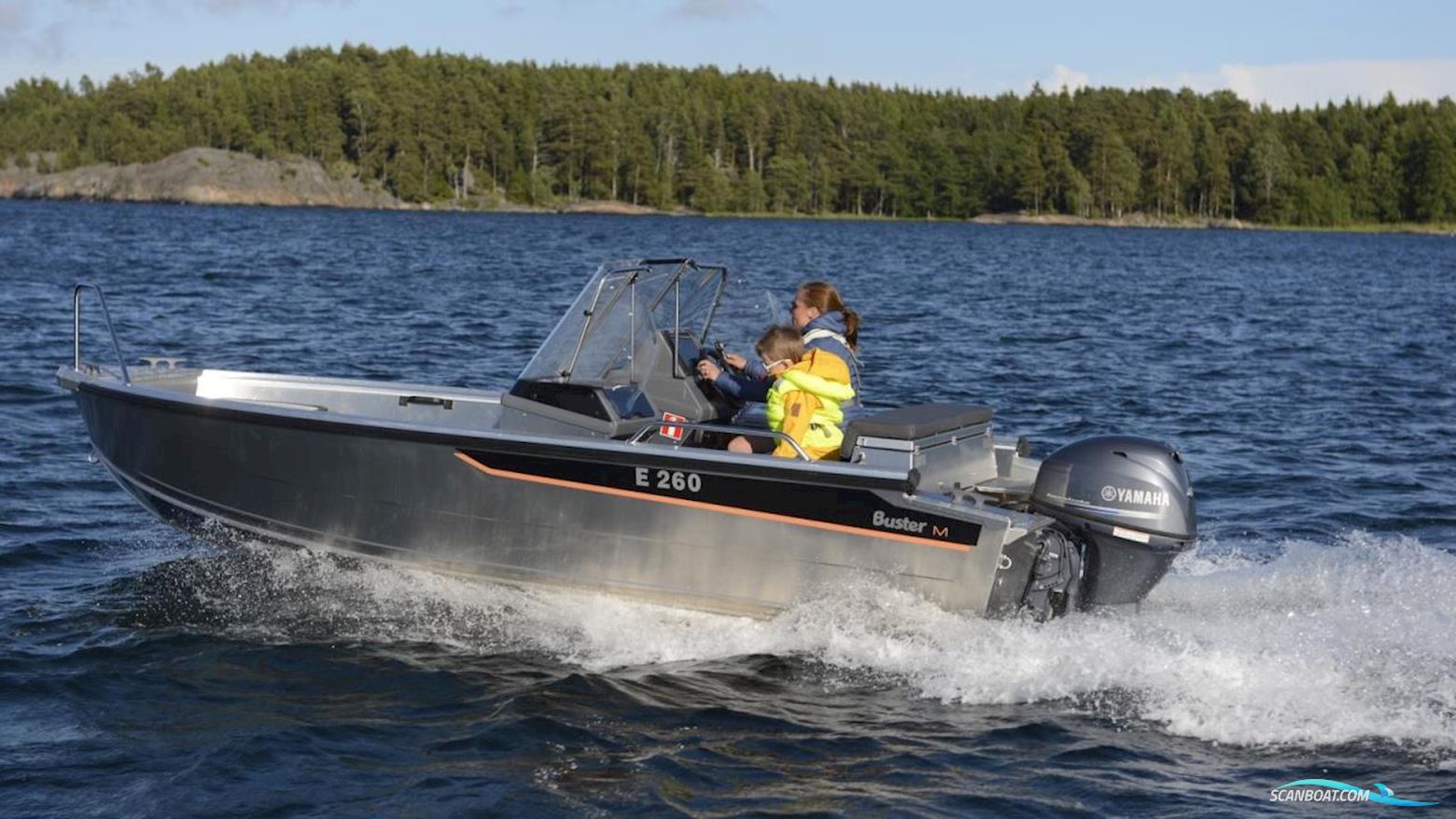Buster M2 Motorbåt 2025, med  Yamaha motor, Sverige