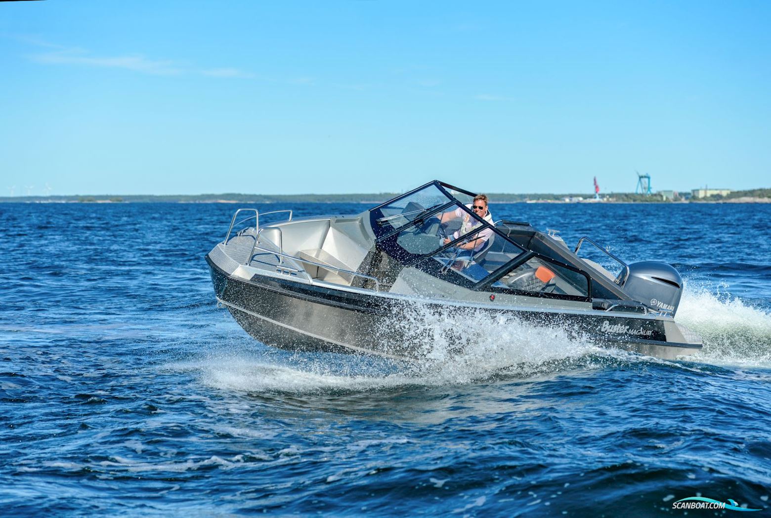 Buster Magnum Motorbåt 2025, med Yamaha F225 motor, Danmark