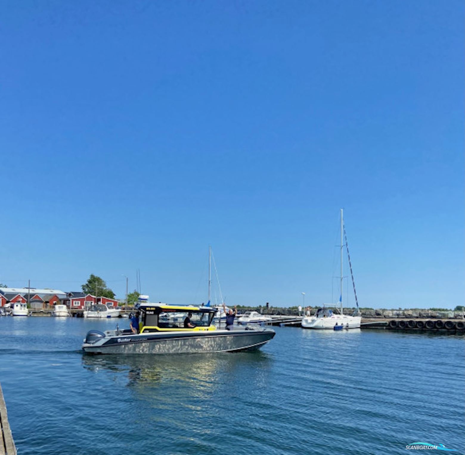 Buster Phantom Motorbåt 2019, med Yamaha motor, Sverige