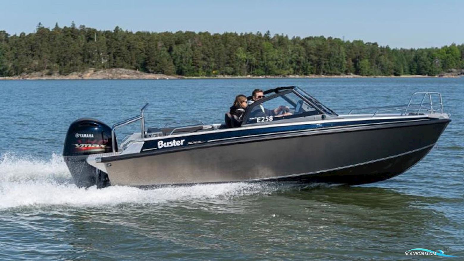 BUSTER XXL Motorbåt 2026, med  Yamaha motor, Sverige