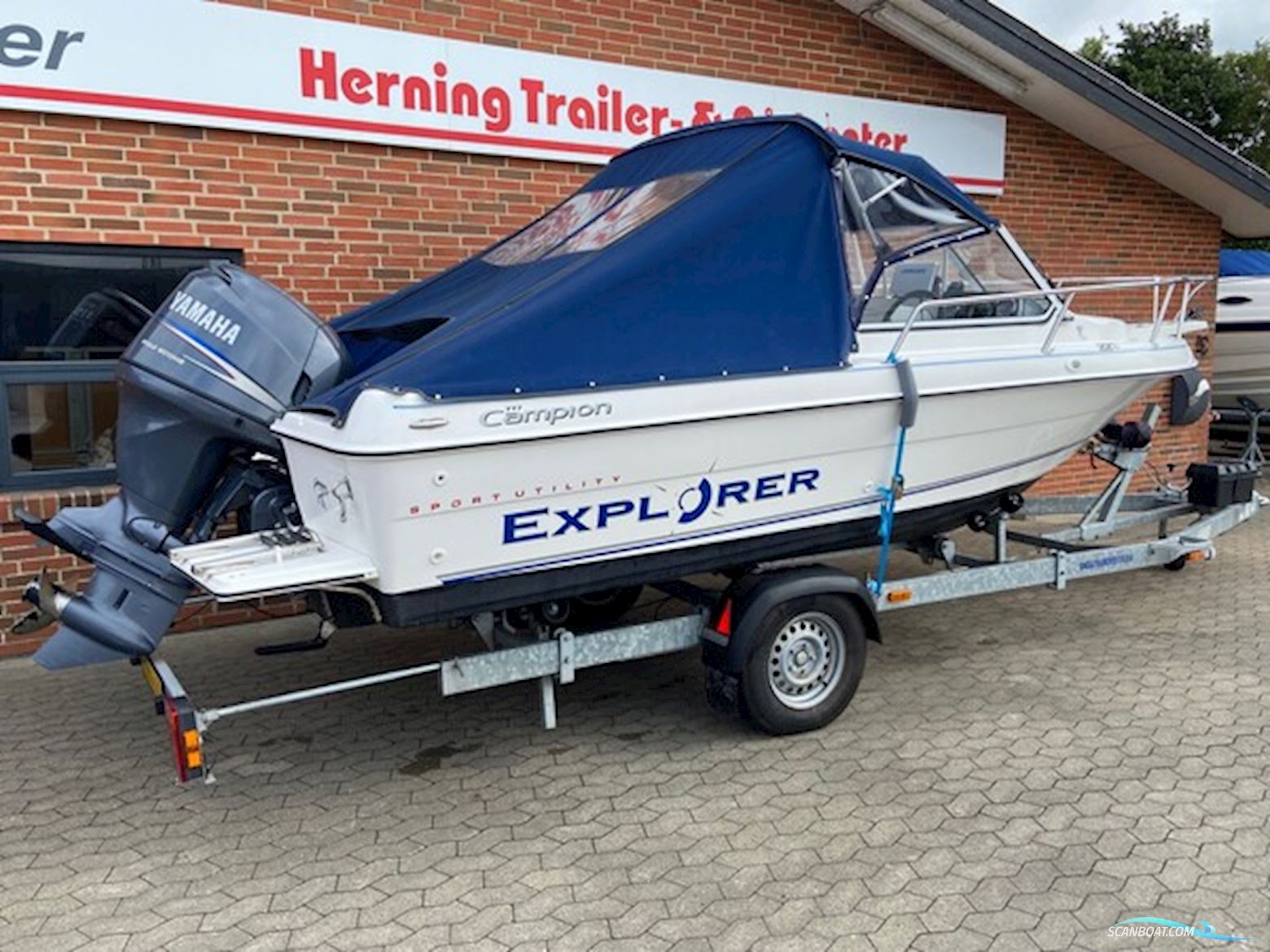 Campion 542 Explorer m/Yamaha F115 hk og Variant trailer 