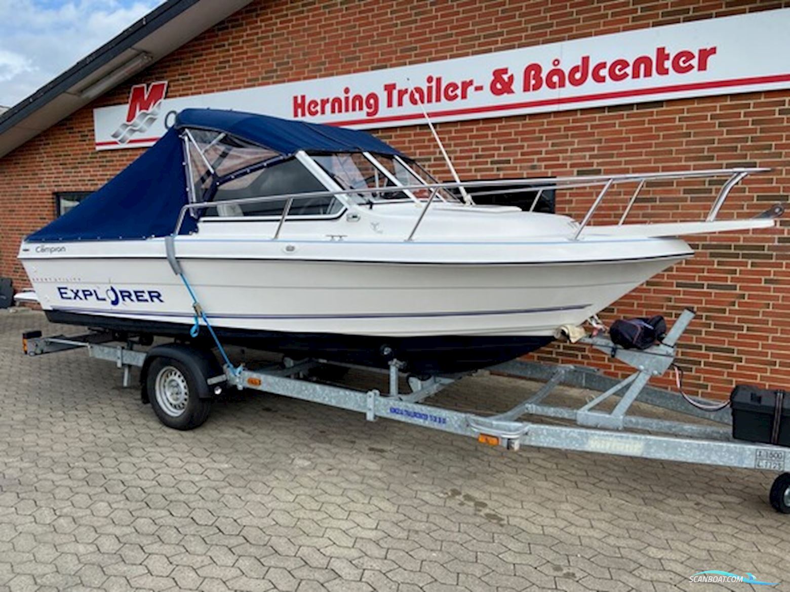 Campion 542 Explorer m/Yamaha F115 hk og Variant Trailer