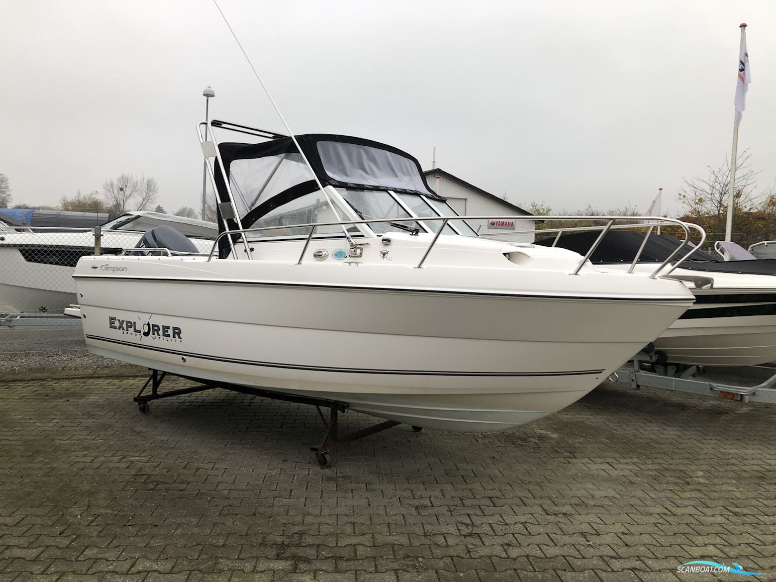 Campion 542 SC Explorer Motorbåt 2005, med Yamaha F115Aetx motor, Danmark