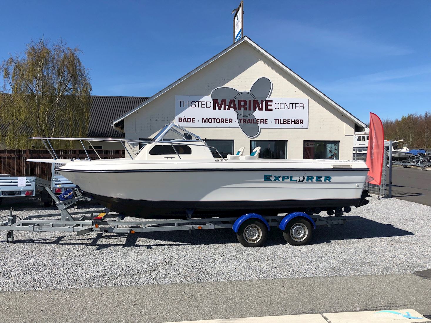 Campion Explorer 622 WA Motorbåt 1996, med Mercruiser motor, Danmark