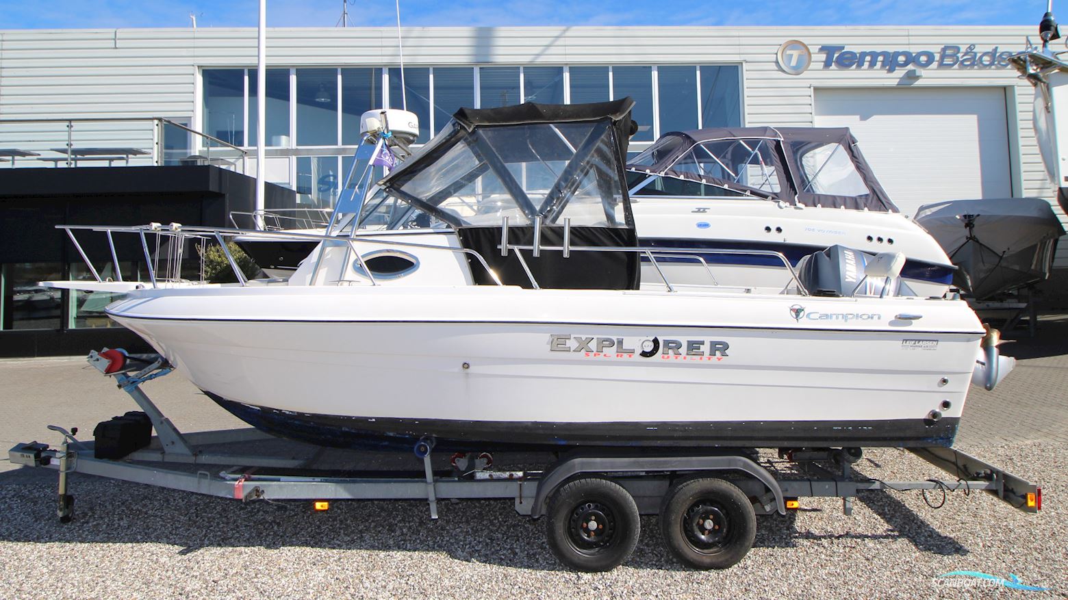 Campion Explorer 622 WA Motorbåt 2008, med Yamaha motor, Danmark