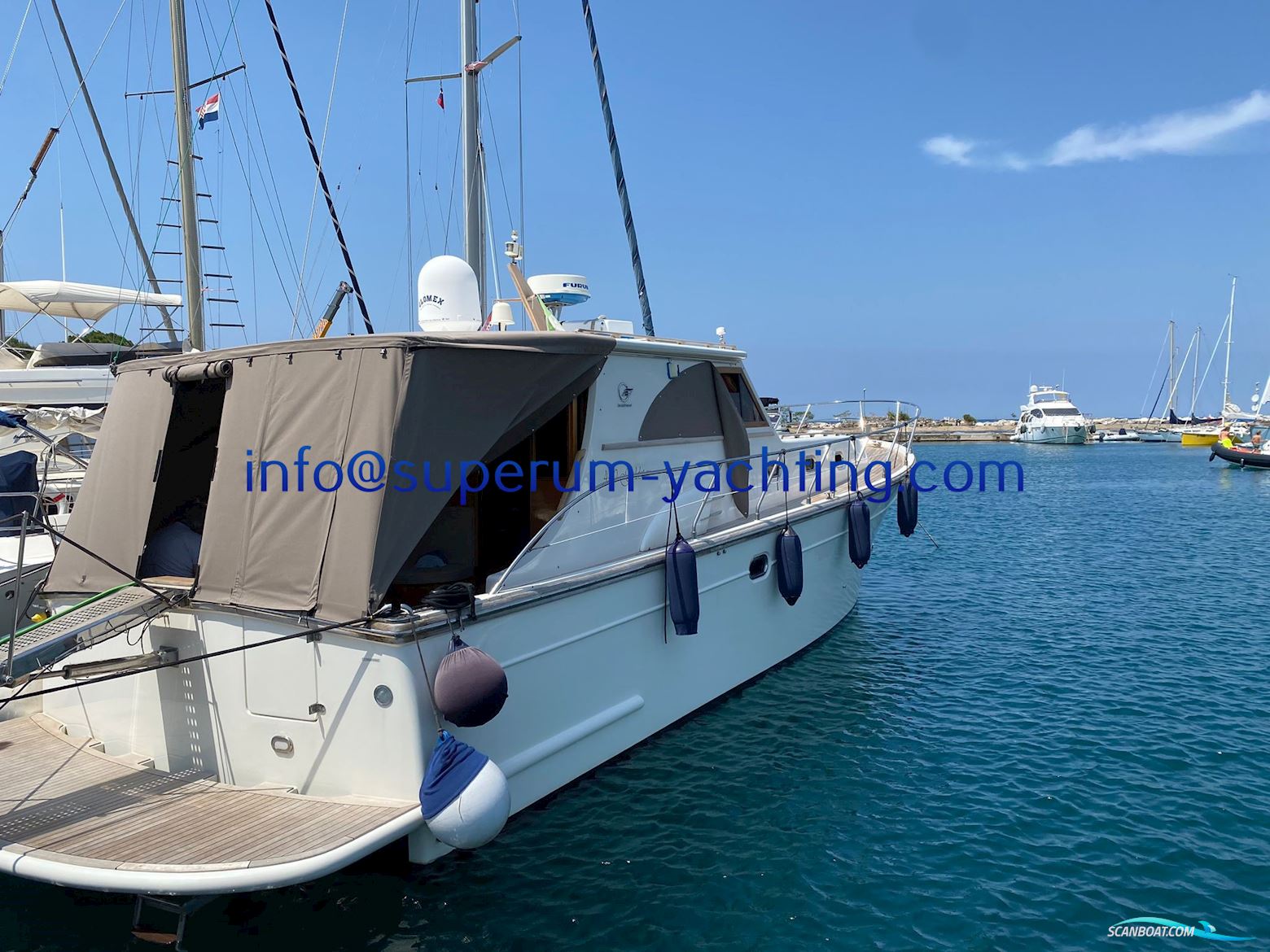 Cantieri Estensi Goldstar 440 C Motorbåt 2006, med Fpt Iveco motor, Italien