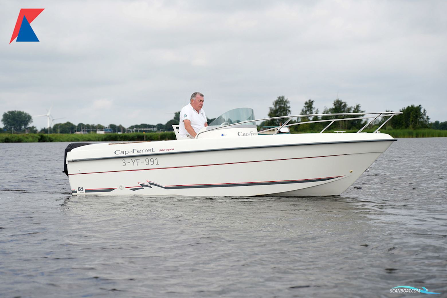 Cap Ferret 502 Open Motorbåt 2007, Holland