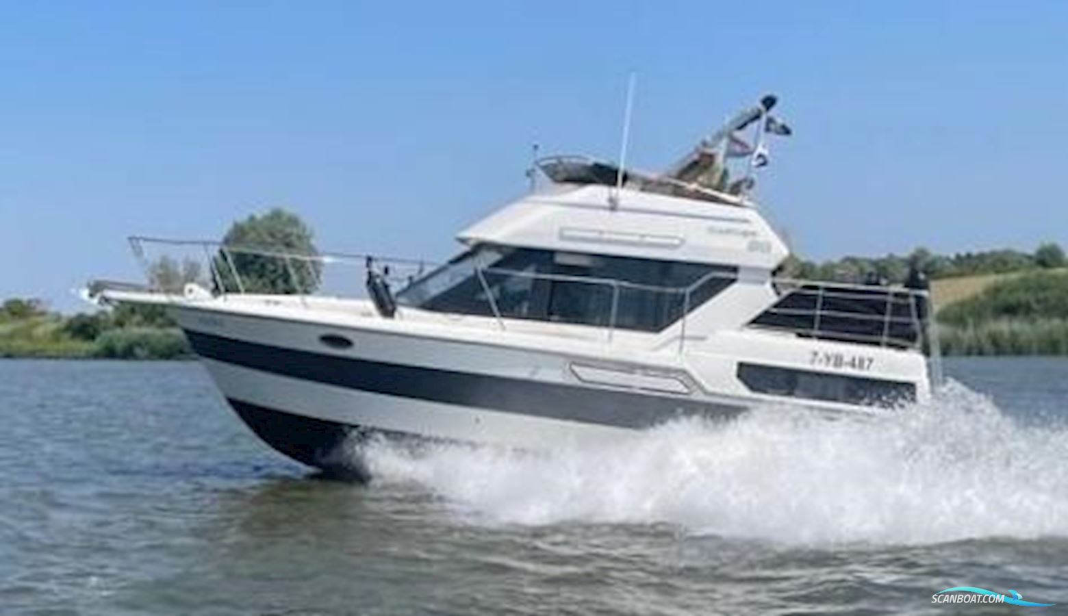 Carver 28 Flybridge Motorbåt 1992, med Mercedes motor, Holland
