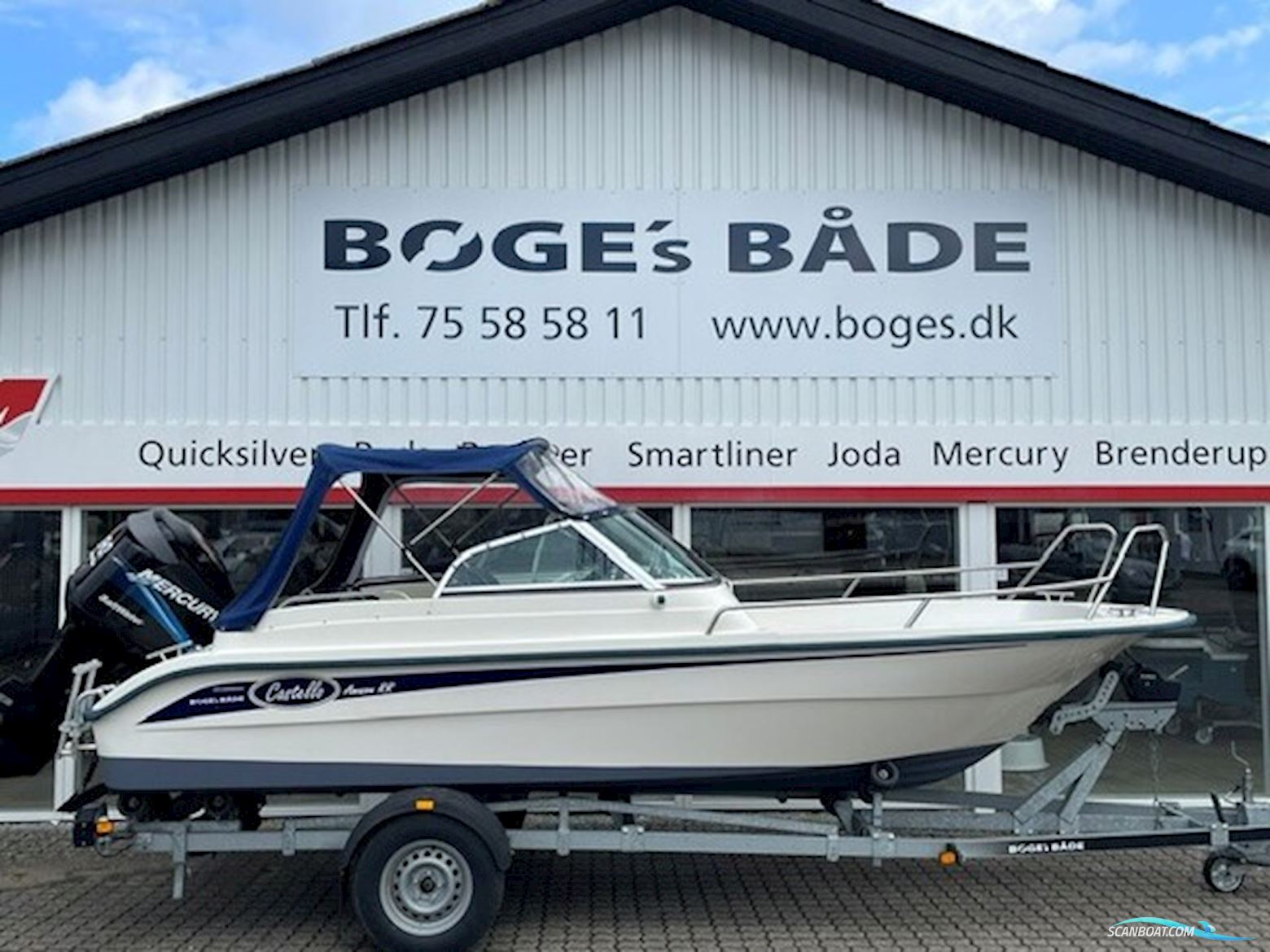 Castello 533 Amazon RR Med 90 hk Mercury-Dfi Optimax Bowrider