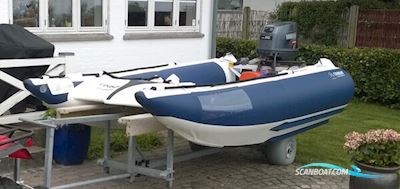 Ceasar Racing Bullet Katamaran 4,10m Motorbåt 2015, med Yahama motor, Danmark