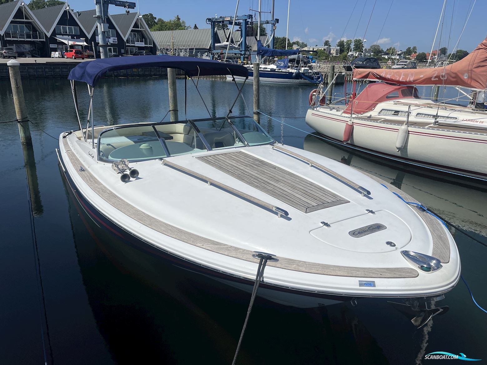 Chris Craft 28 Corsair Heritage (2004) - Ny Pris Motorbåt 2004, med Volvo Penta 2 x 5.7 Gsi-DP motor, Danmark