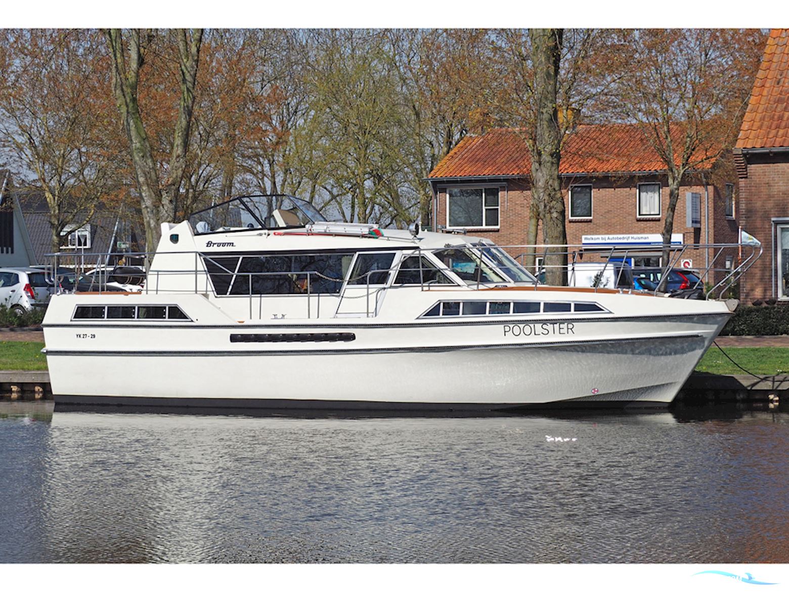 C.J. Broom & Sons Ltd Broom 37 Crown Motorbåt 1978, med Perkins HT6.354 motor, Holland