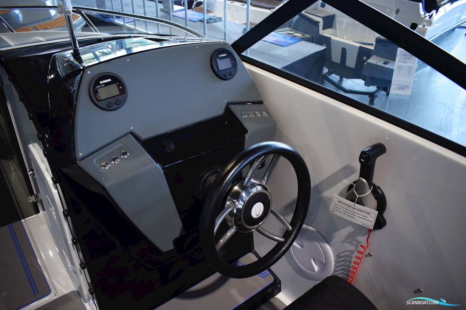 Coaster 600 BR m/100 HK Yamaha og udstyr