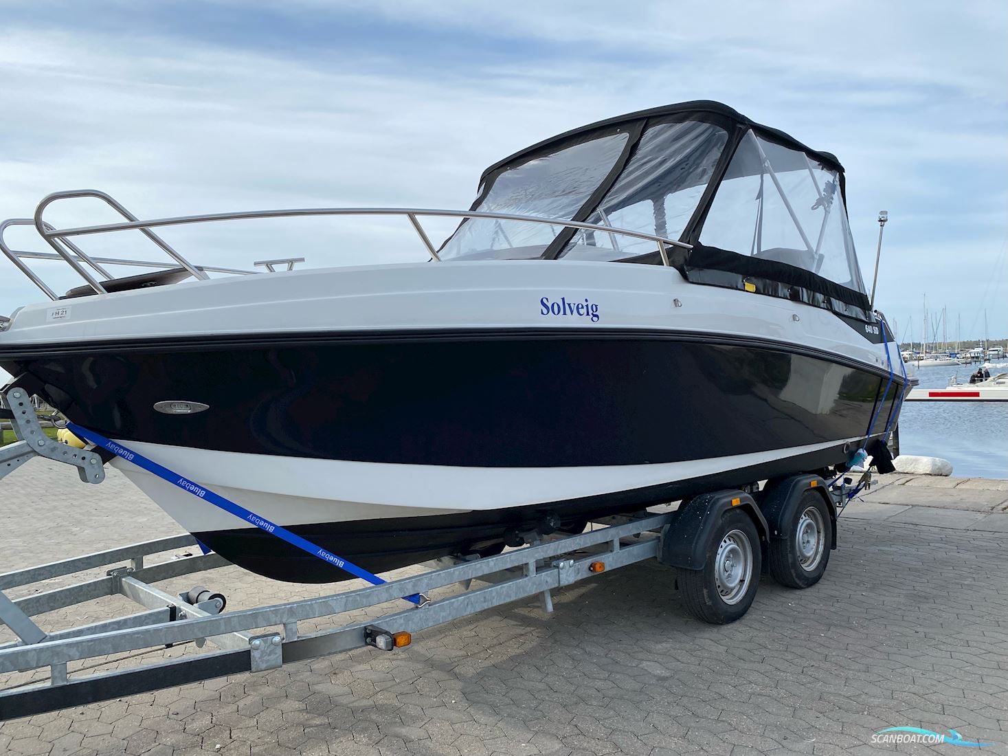 Coaster 640 SD Motorbåt 2020, med Yamaha motor, Danmark