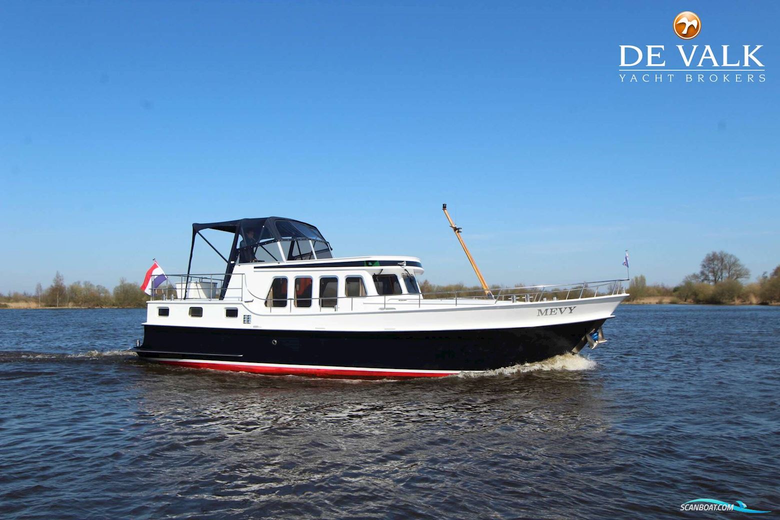 Columbus Spiegelkotter 1300 Motorbåt 1997, med Daf motor, Holland