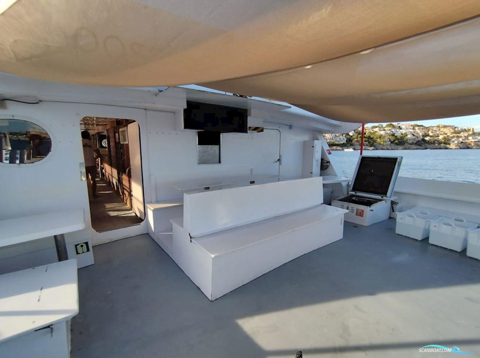 Commercial catamaran