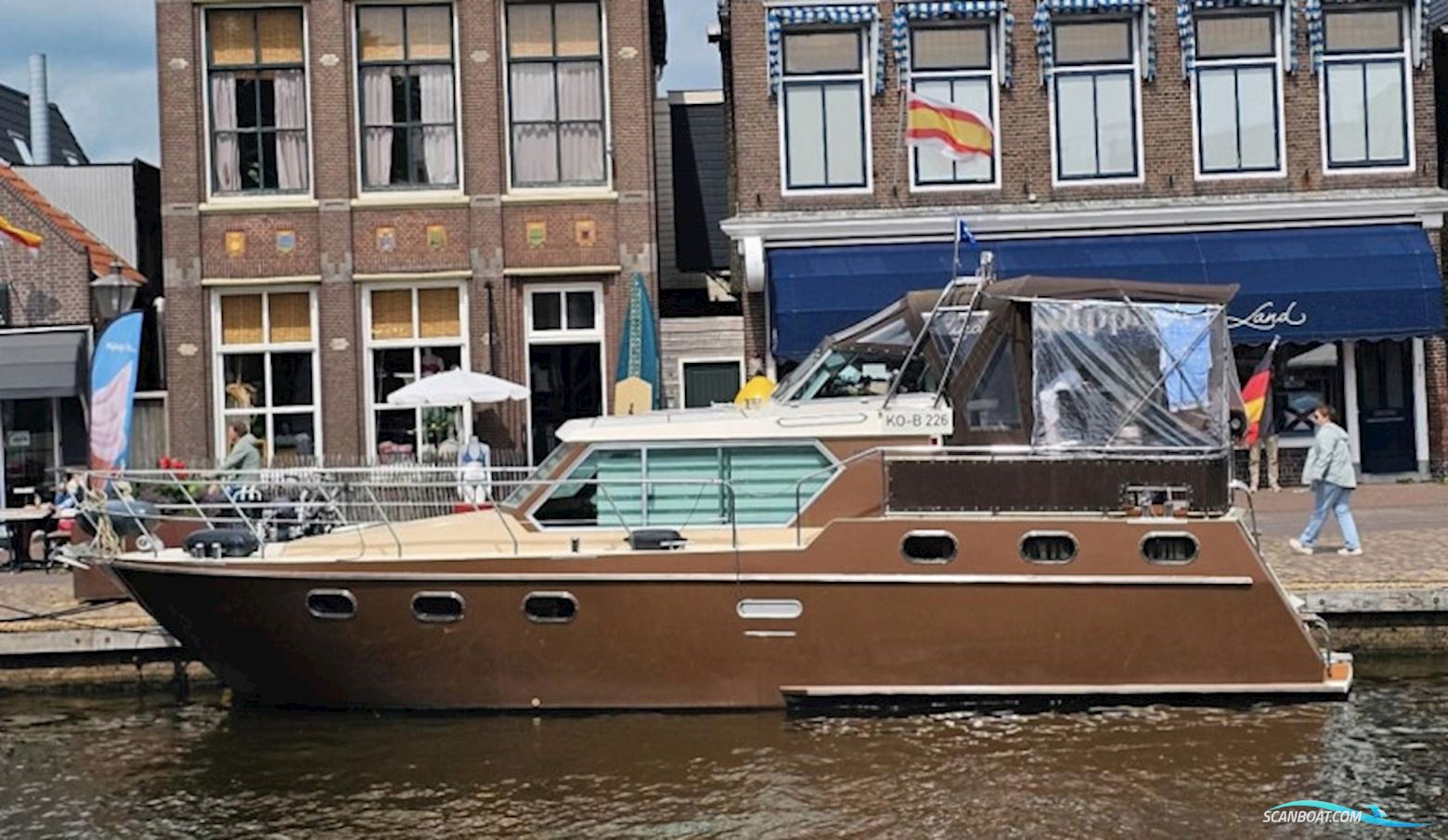 Condor Yachting 125 Motorbåt 1996, med Mercedes OM 321 6 Zylinder motor, Holland