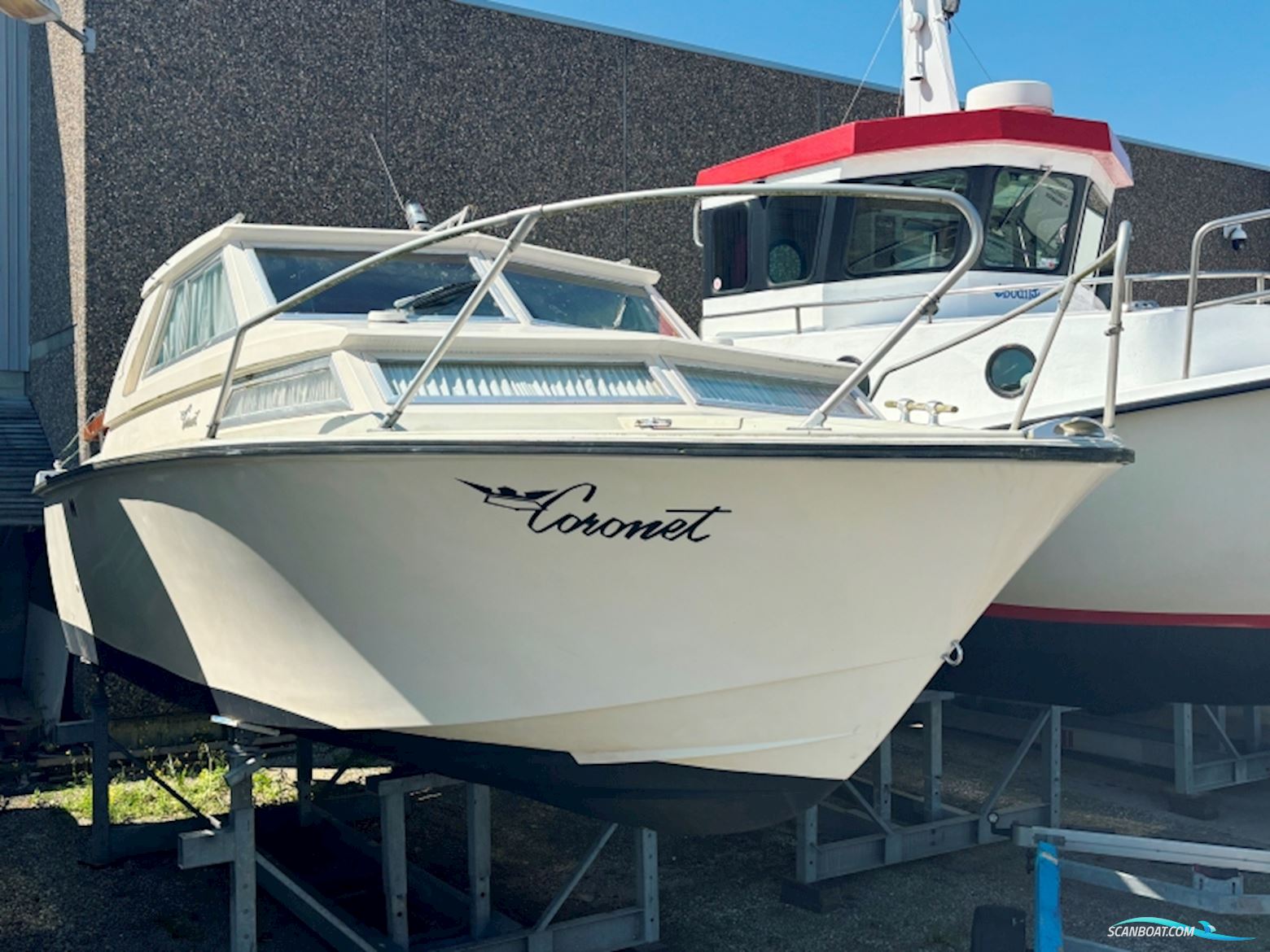 Coronet 24 Family Klassiker Motorbåt 1975, med Mercruiser motor, Danmark