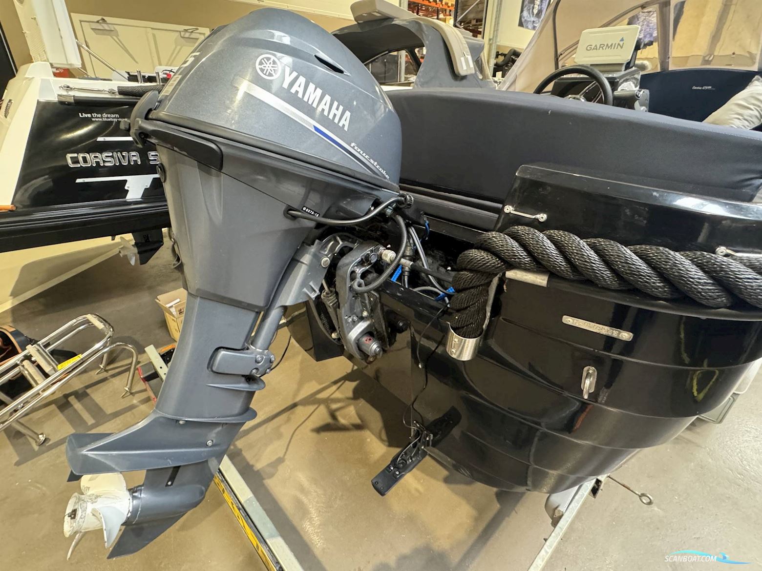 Corsiva 475 Tender / 15hk yamaha