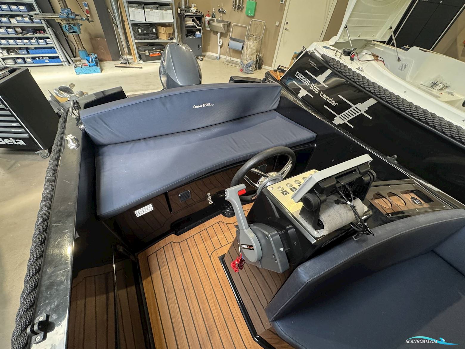 Corsiva 475 Tender / 15hk yamaha
