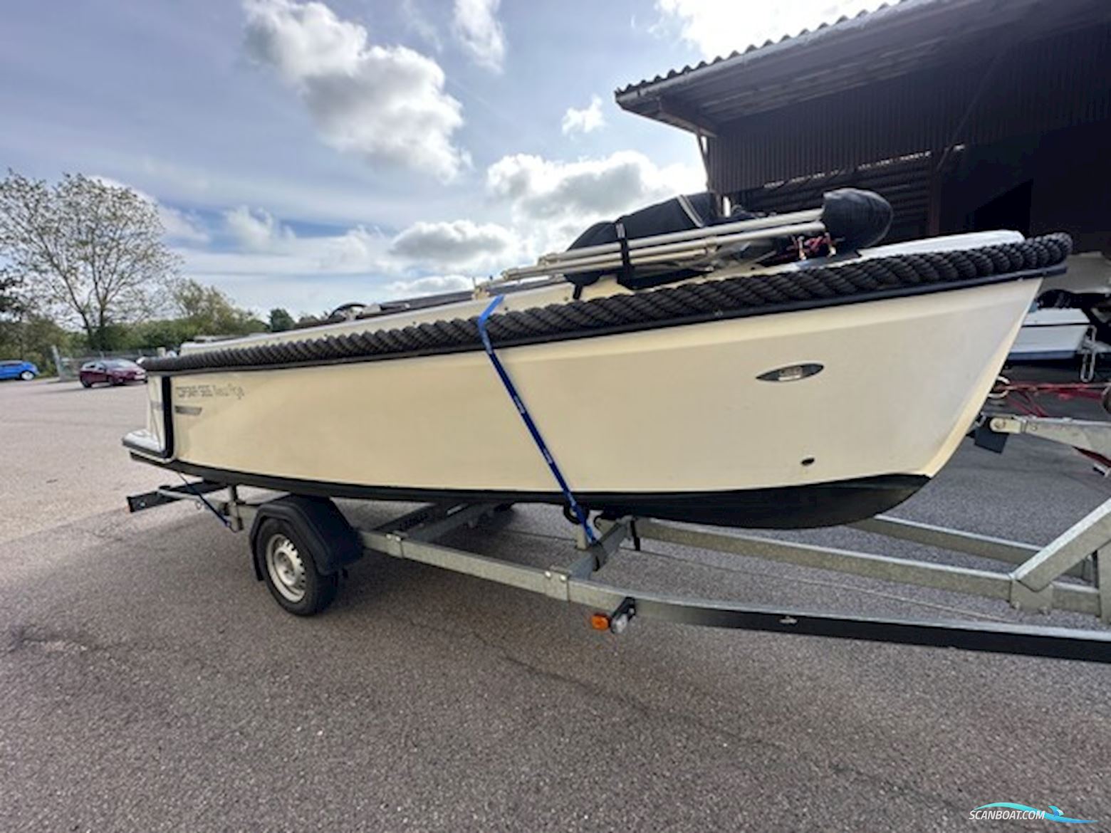 Corsiva 565 New Age (2019) Med Yamaha F40Fet og Brenderup Trailer