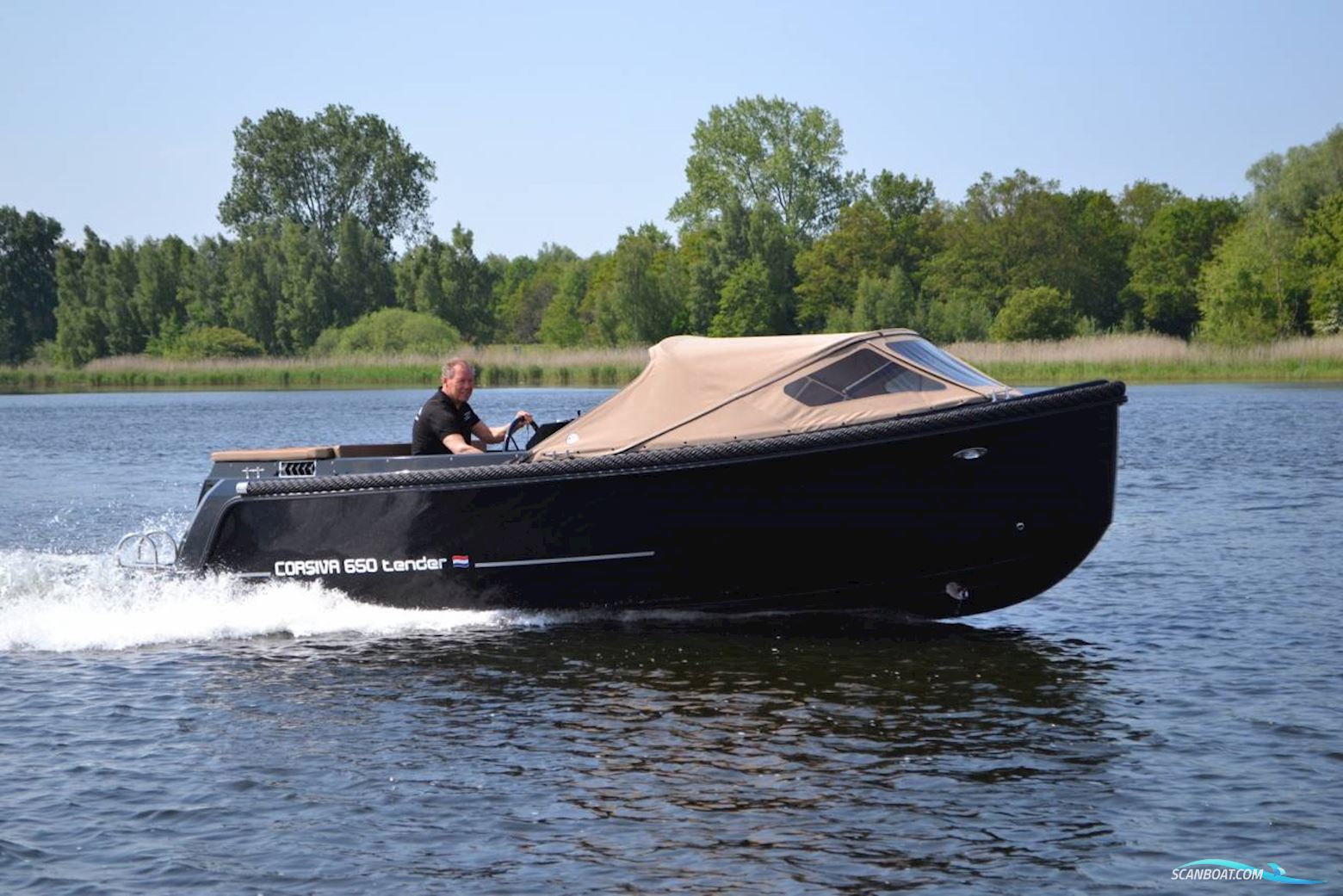 Corsiva 650 Tender - 25 HK Yamaha/Udstyr Motorbåt 2025, med Yamaha F25 motor, Danmark