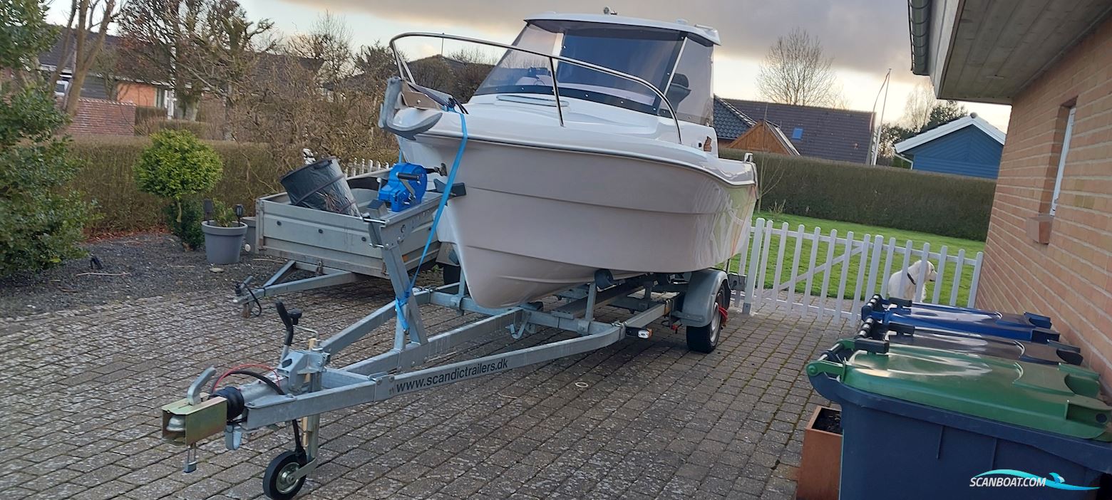 Cortina 480 Motorbåt 2023, med Mercury 4 stroke motor, Danmark