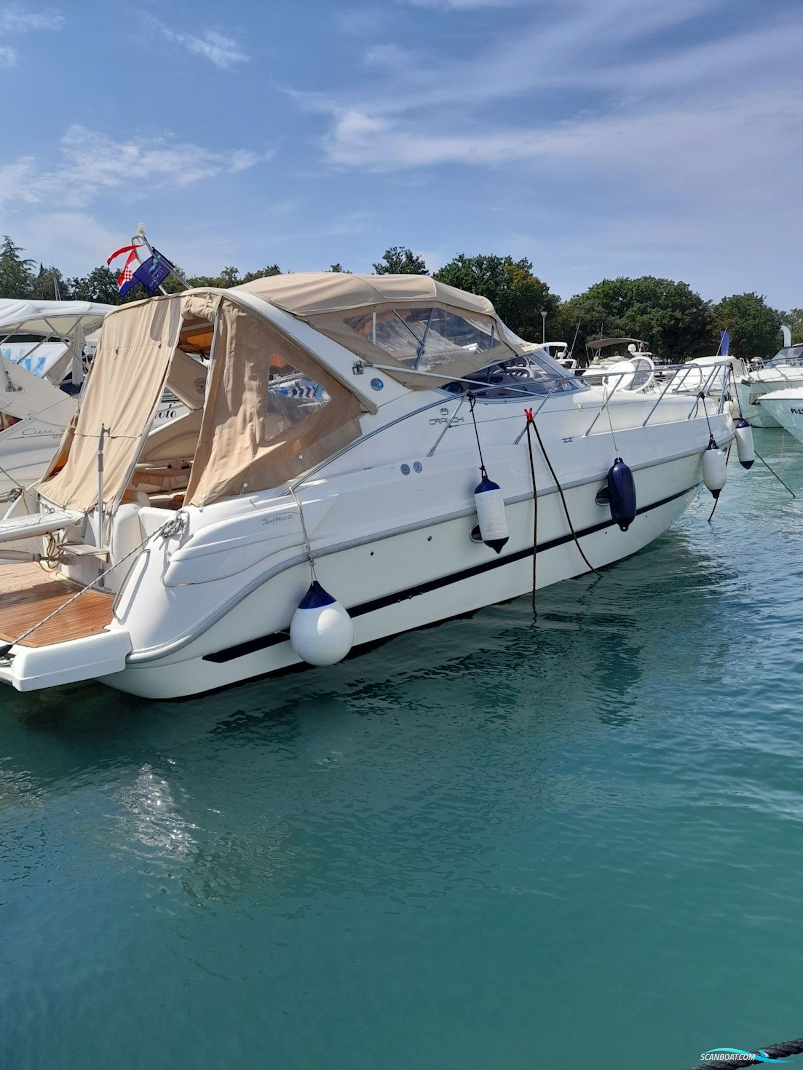 Cranchi 34 Zafiro Motorbåt 2005, med Volvo Penta D4-260 motor, Kroatien