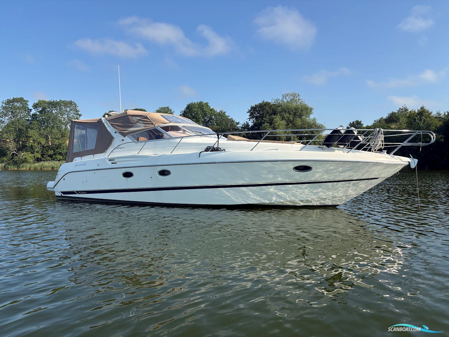 Cranchi 37 Smeraldo Motorbåt 2003, med Volvo Penta Kad300 2x motor, Danmark