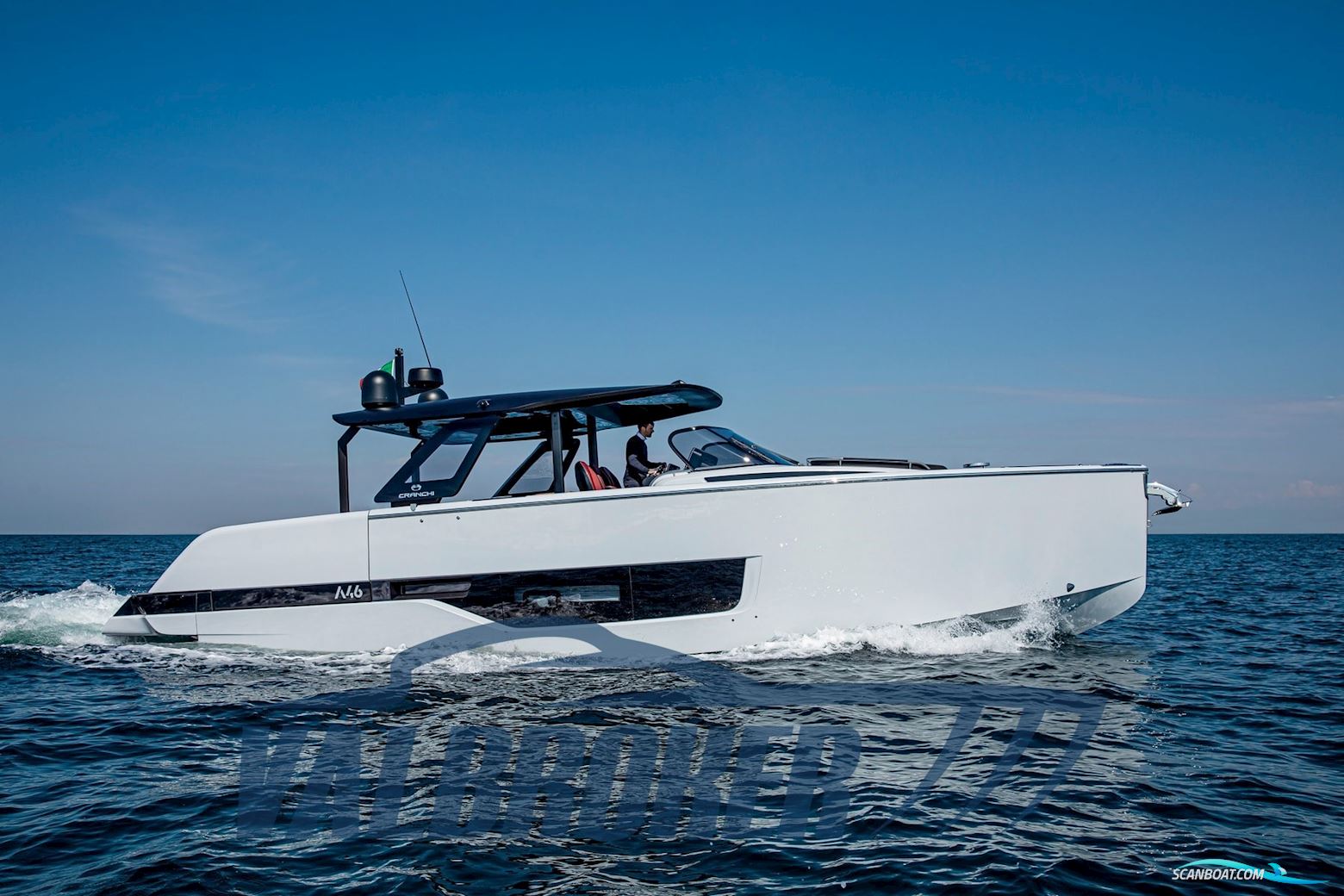 Cranchi A46 Luxury Tender Motorbåt 2024, med Volvo Penta Ips/650 D6 motor, Italien