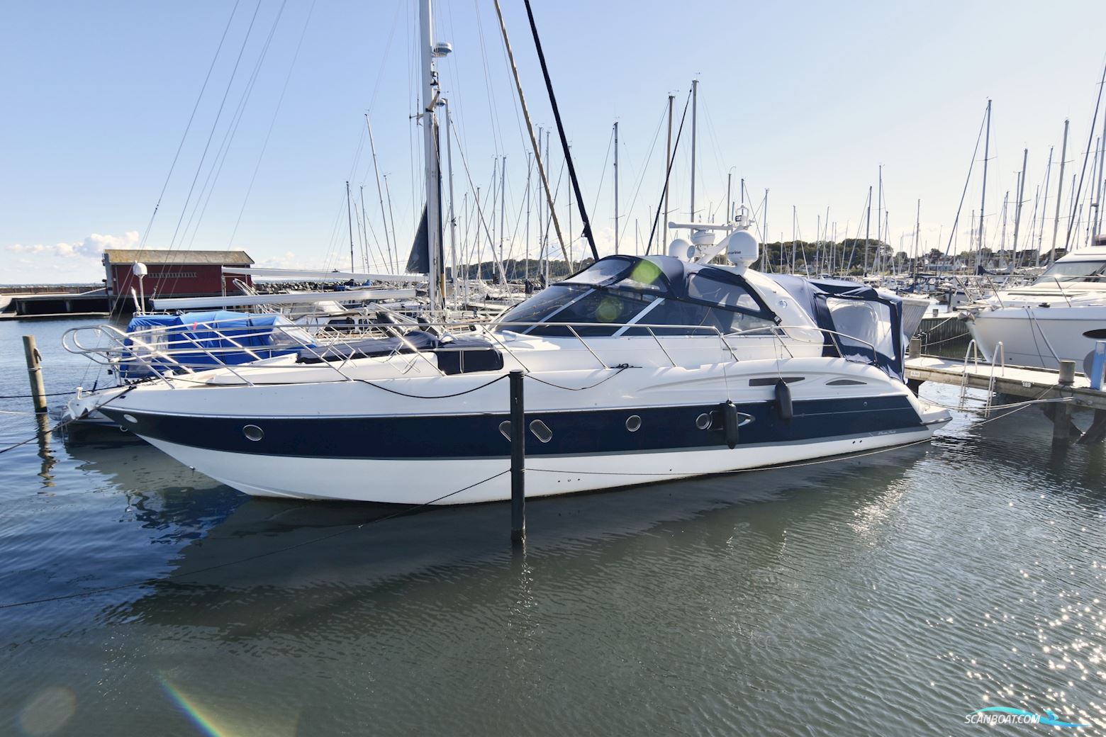 Cranchi Mediterranee 47 Motorbåt 2008, med Volvo D9 motor, Danmark