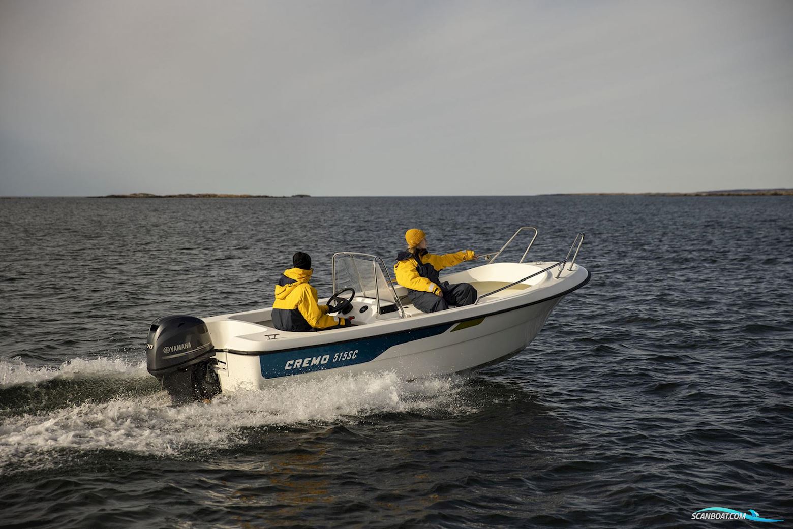 Cremo 515 SC Motorbåt 2022, med Yamaha F50Hetl motor, Danmark