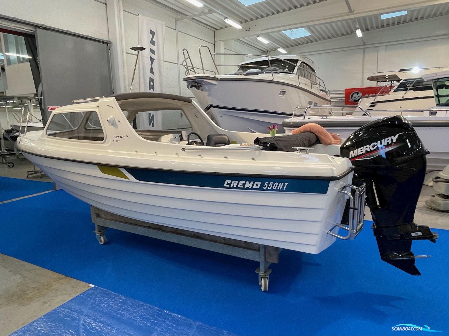 Cremo 550 HT Motorbåt 2025, med Mercury 20 hk 4-Takt motor, Danmark