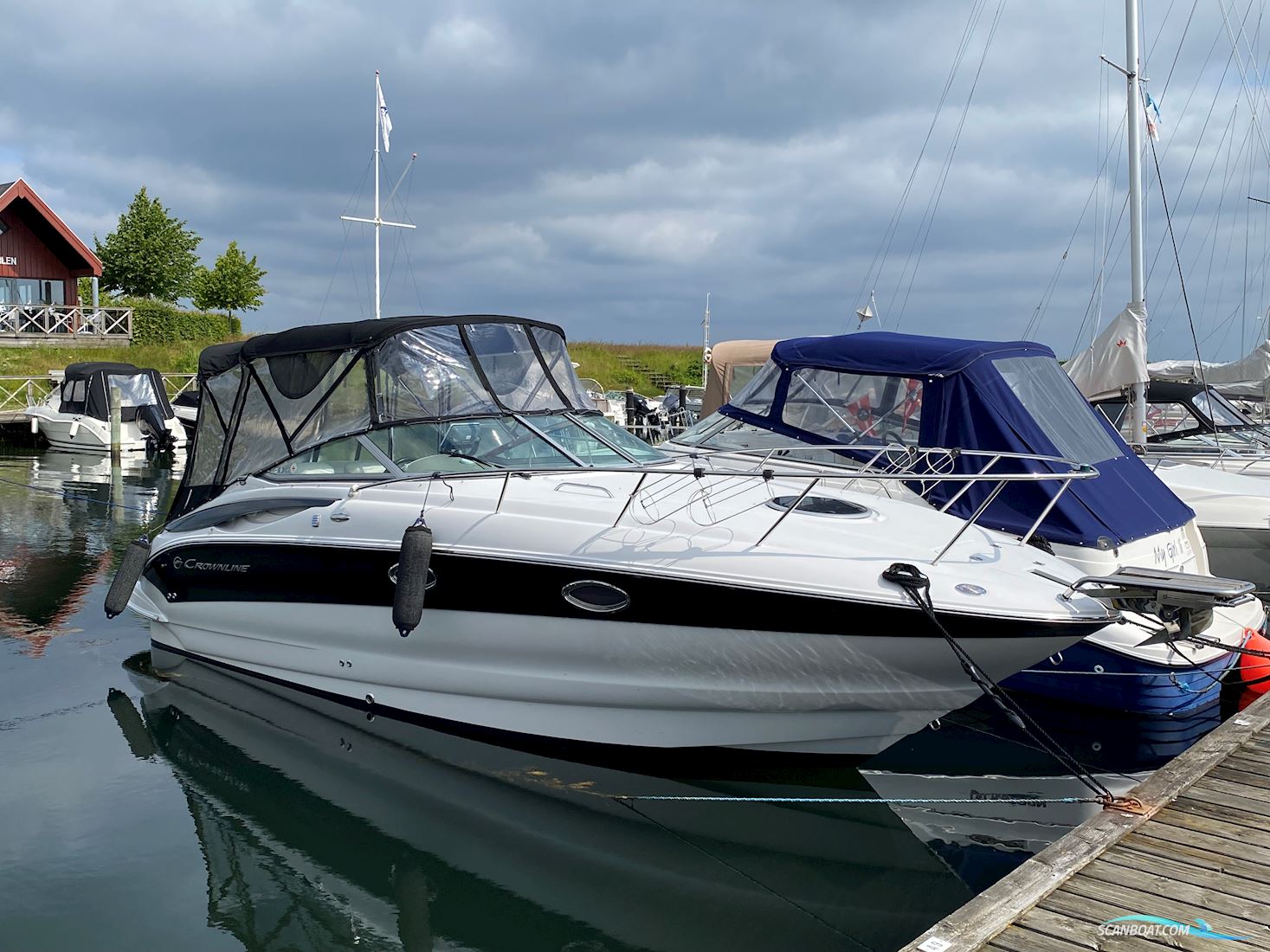 Crownline 250 Cr Motorbåt 2009, med Mercruiser Mag496 Bravo III motor, Danmark