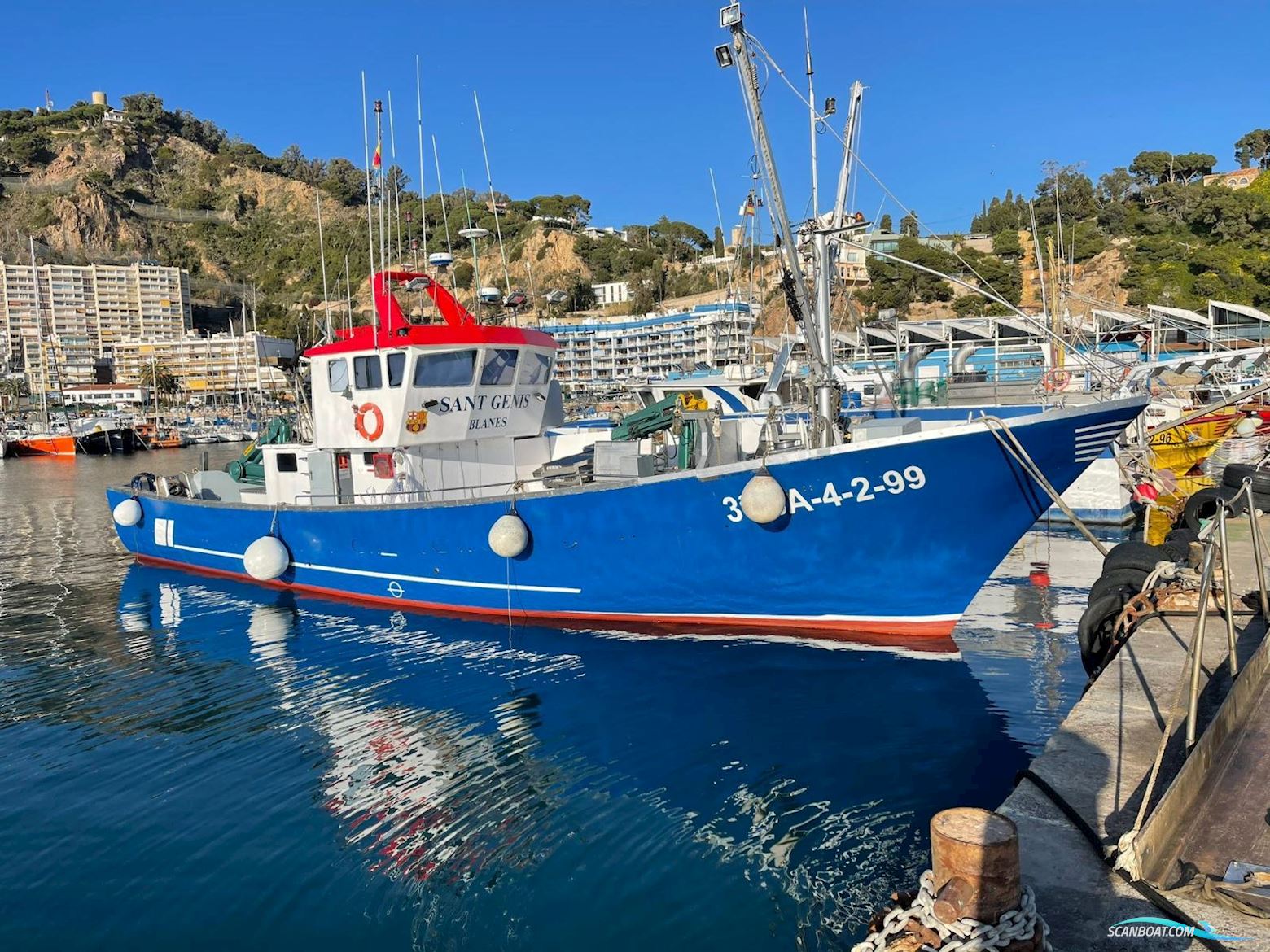 Custom Built Fishing Boat Ros Carceller Motorbåt 1999, med Man motor, Spanien