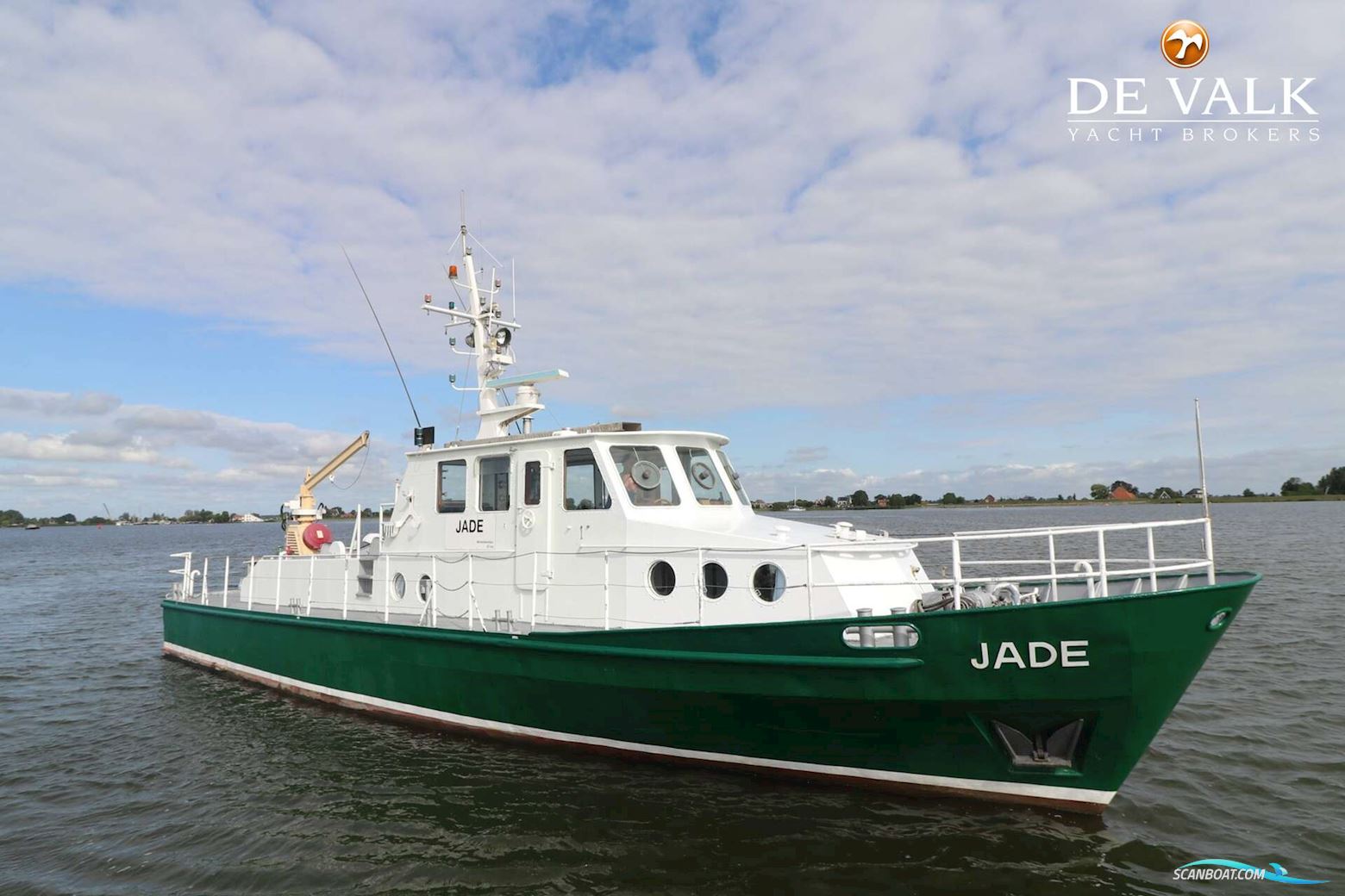 Customs Patrol Vessel 20 Meter Motorbåt 1978, med Mtu motor, Holland