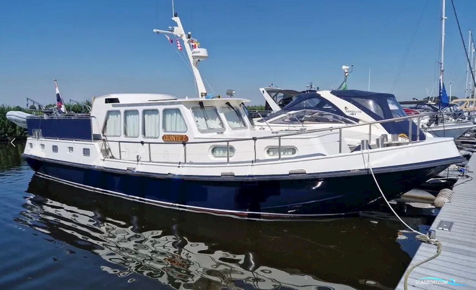 Damen Pushy Cat 15.00 AK Cabrio Motorbåt 1984, med Mercedes motor, Holland