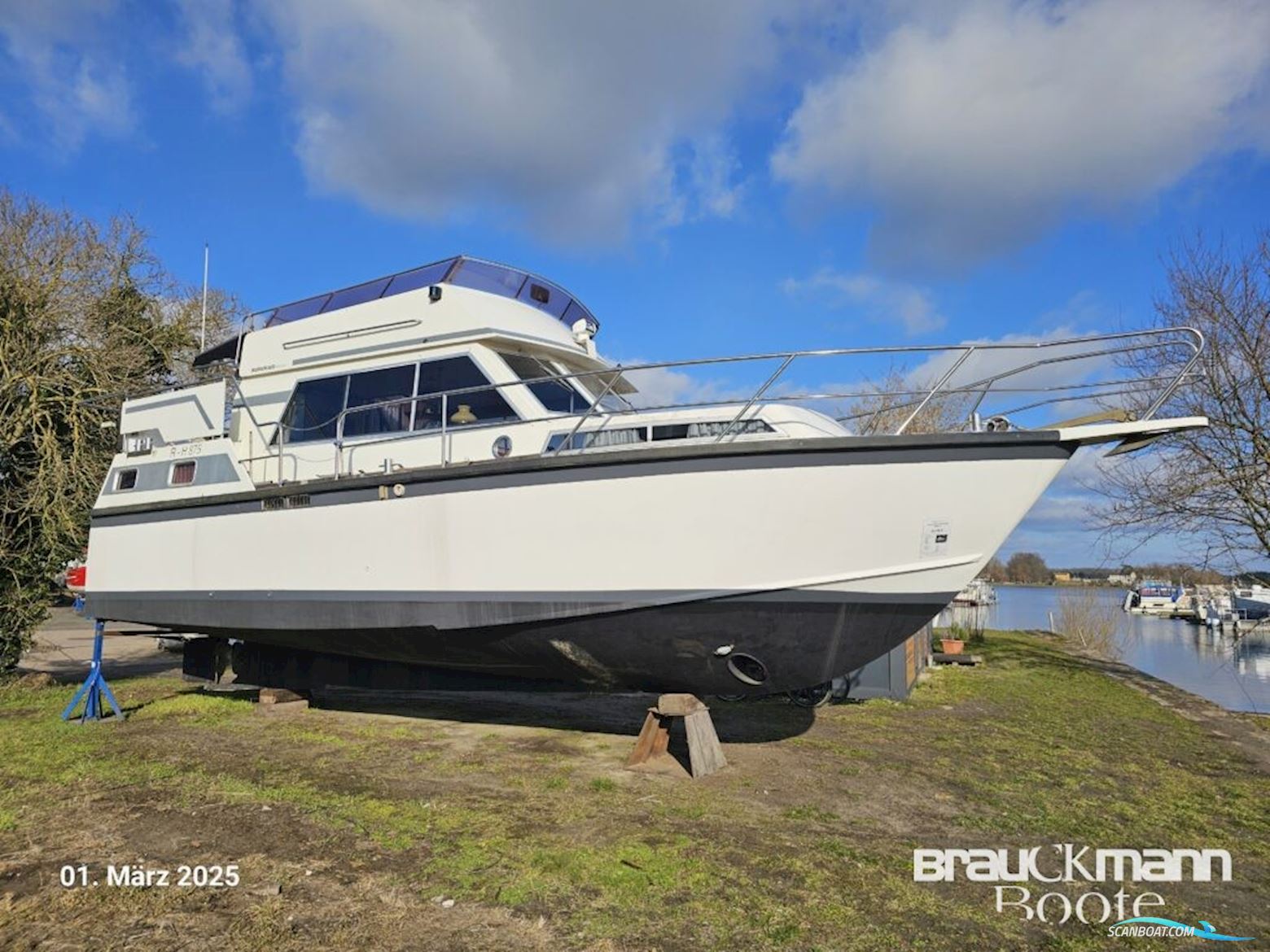De Boarnstream Boarncruiser 35 Fly Motorbåt 1991, med Volvo Penta motor, Tyskland
