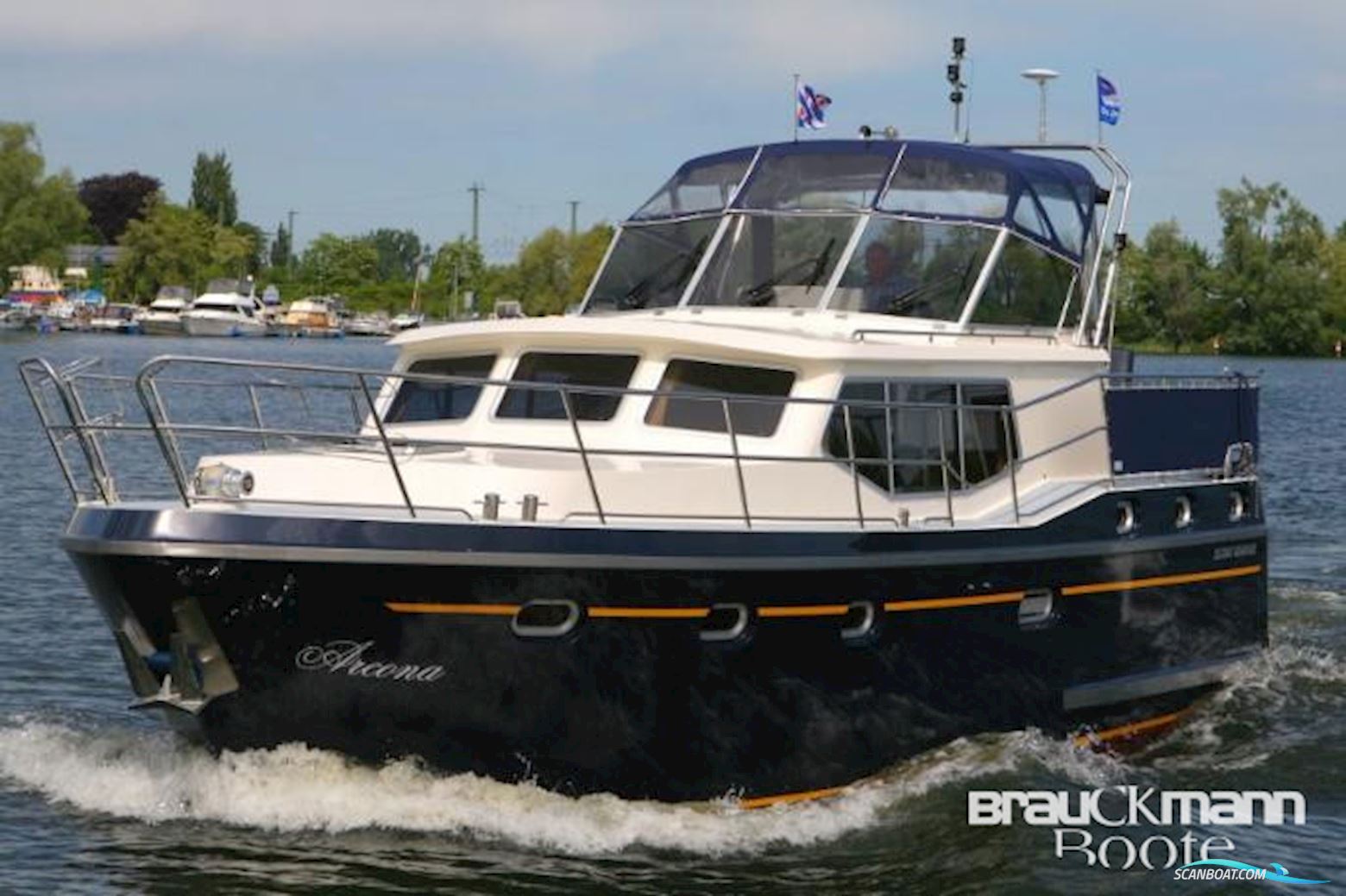 De Drait-NL De Drait 38 Advantage „Arcona" Motorbåt 2007, med Iveco motor, Tyskland