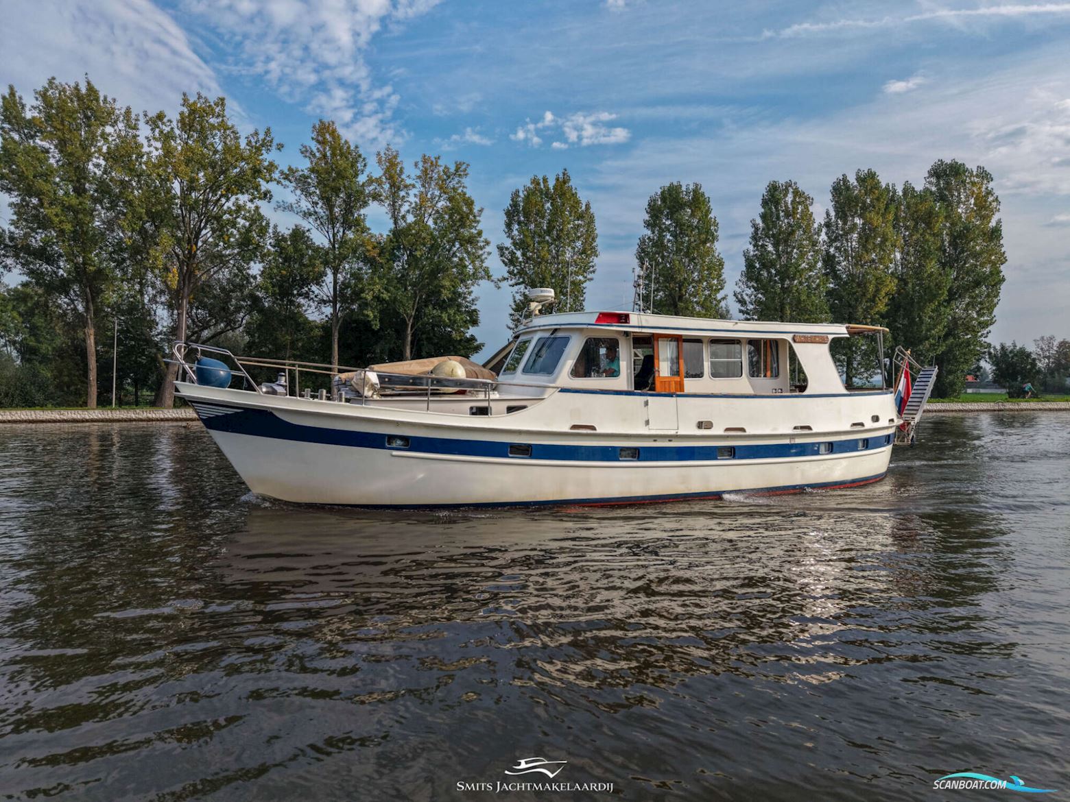 De Ruiter Kotter 15.50 – Spudpalen Motorbåt 1984, med Mitsubishi motor, Holland